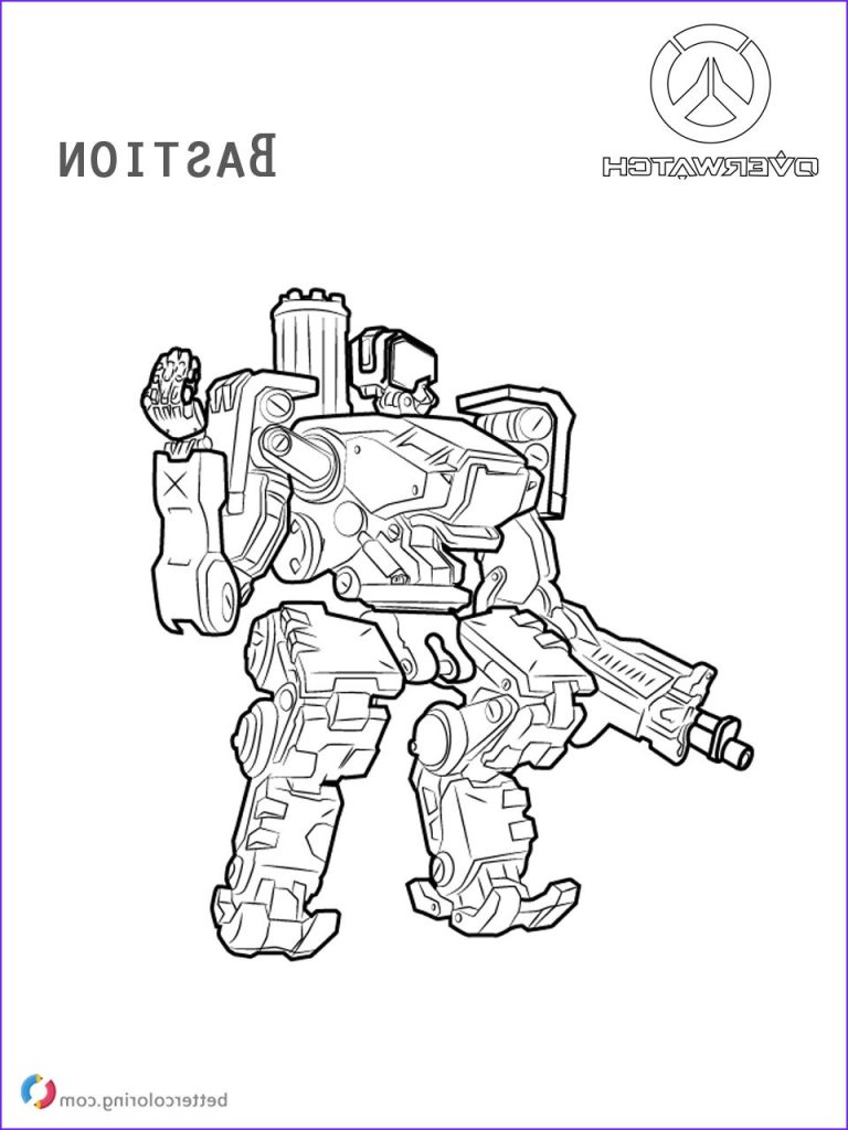 Overwatch Coloring Pages