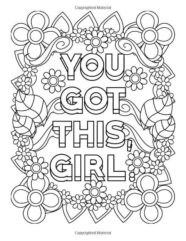 Inspirational Coloring Pages