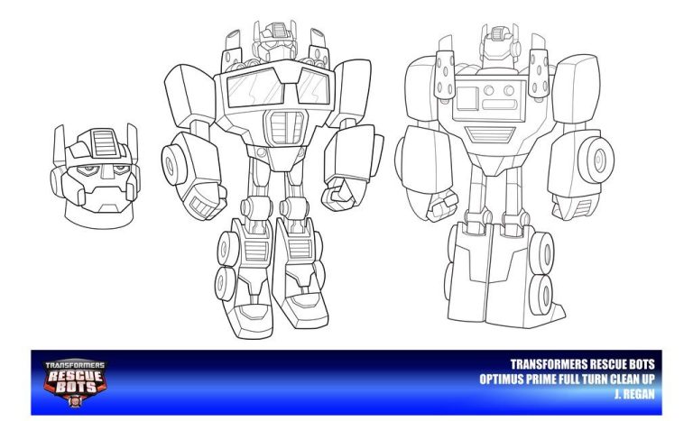 Rescue Bots Coloring Pages